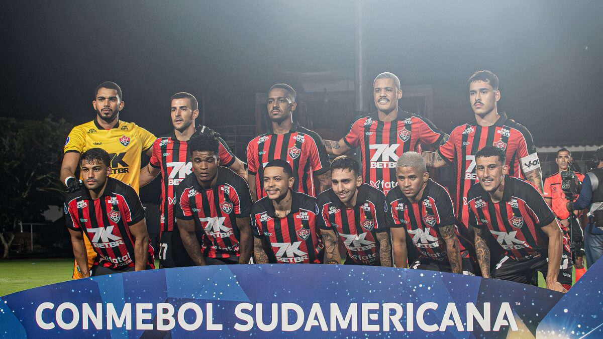 Vitória ainda não venceu na Sul-Americana 2025 - (Foto: Esporte Clube Vitória)