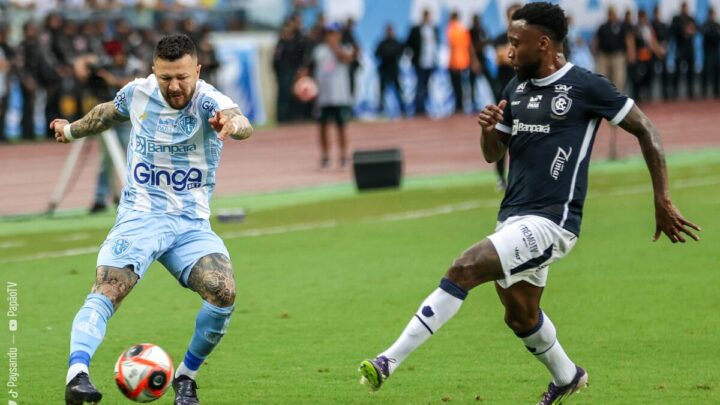 Remo 1 x 1 Paysandu pela 1ª fase do Campeonato Paraense 2025 - (Foto: Matheus Vieira, Márcio Melo e Jorge Luís Totti, Paysandu