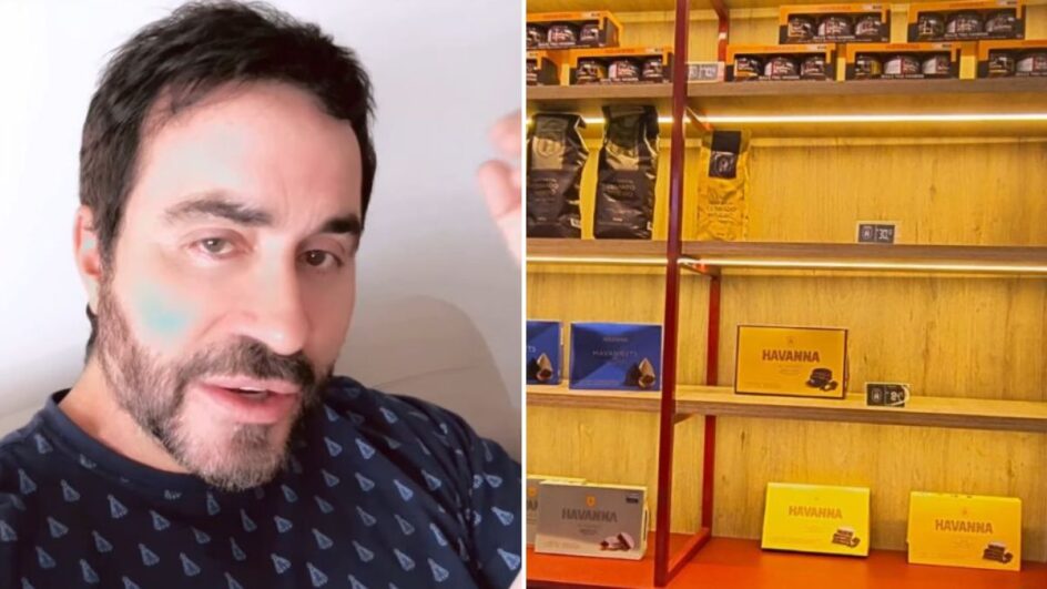 Confusão com padre Fábio de Melo foi em cafeteria de Joinville (Foto: Reprodução, redes sociais)