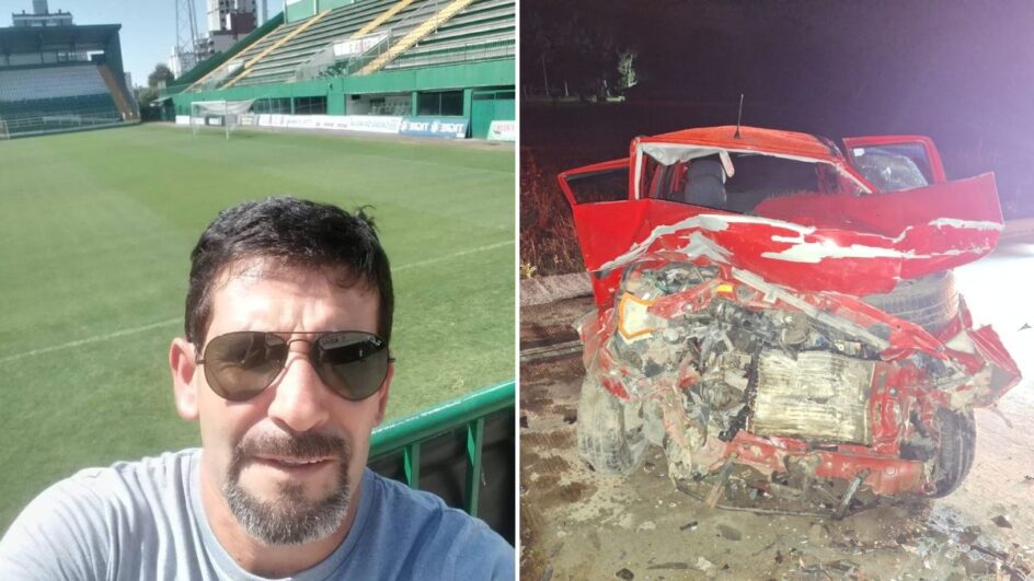 Homem de 54 anos morreu na SC-477 em Canoinhas (Foto: Reprodução, redes sociais/ PMRv)