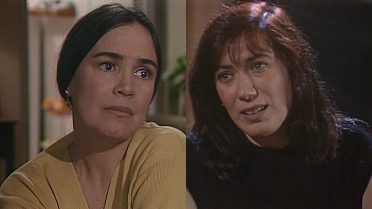 Sheila tenta fazer com que Helena volte para Carlos em História de Amor