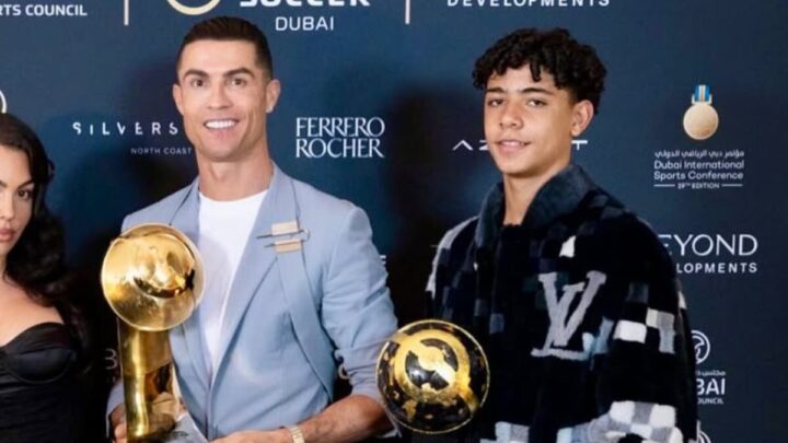 Filho do Cristiano Ronaldo joga na base do Al-Hilal e no sub-15 da seleção portuguesa (Foto: Reprodução, Instagram)