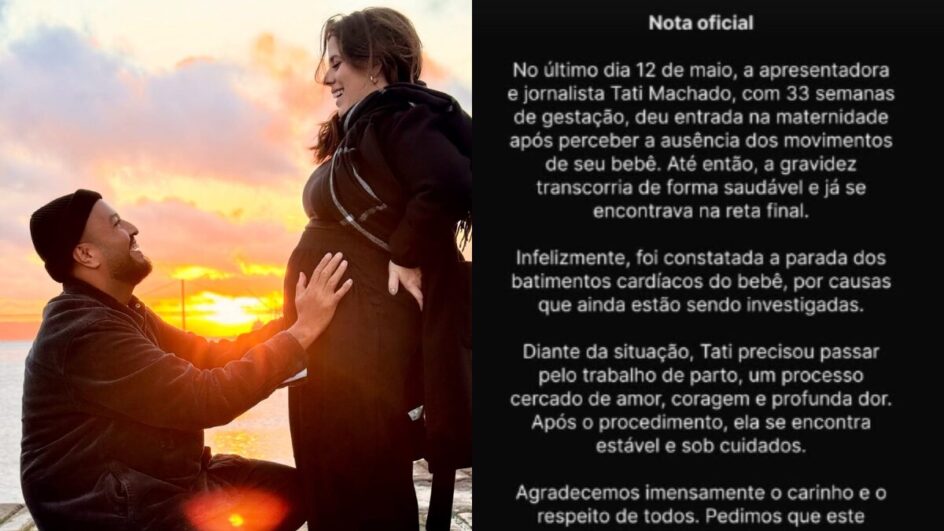 Tati Machado perde o bebê no final da gestação “Processo de profunda dor”