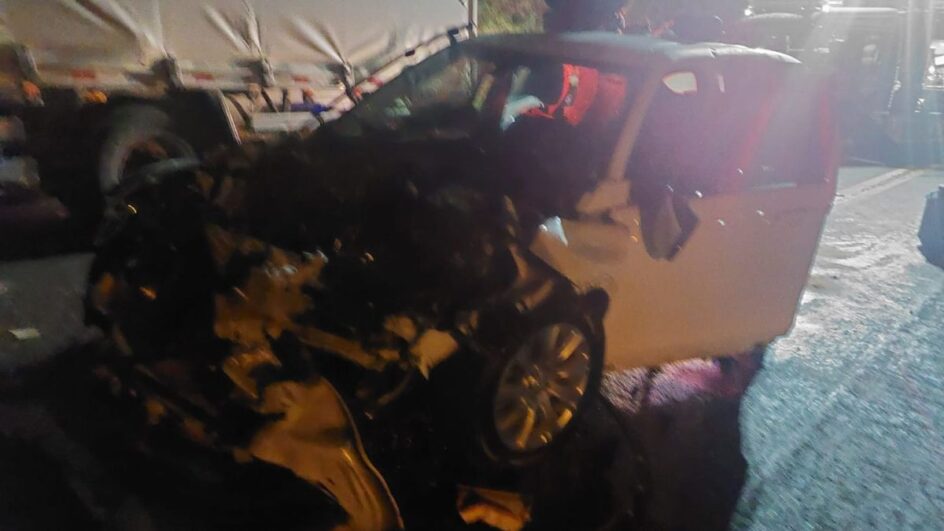 carro envolvido no acidente