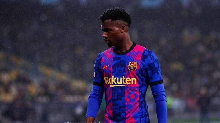 Ansu Fati deve ser titular em Valladolid e Barcelona