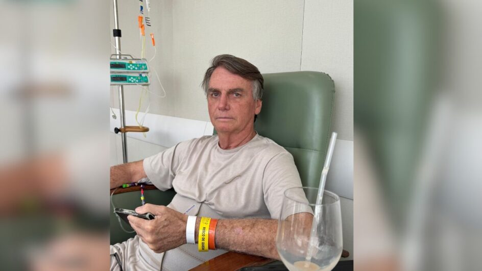 Bolsonaro está no hospital há 20 dias (Foto: Redes sociais, Reprodução)