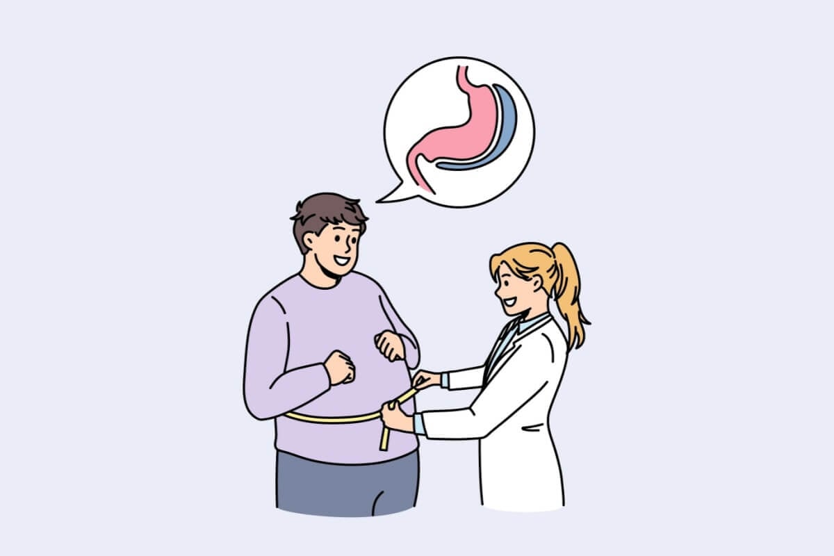 A cirurgia bariátrica requer cuidados especiais com a saúde antes, durante e depois do procedimento (Imagem: Vectorium | Shutterstock)