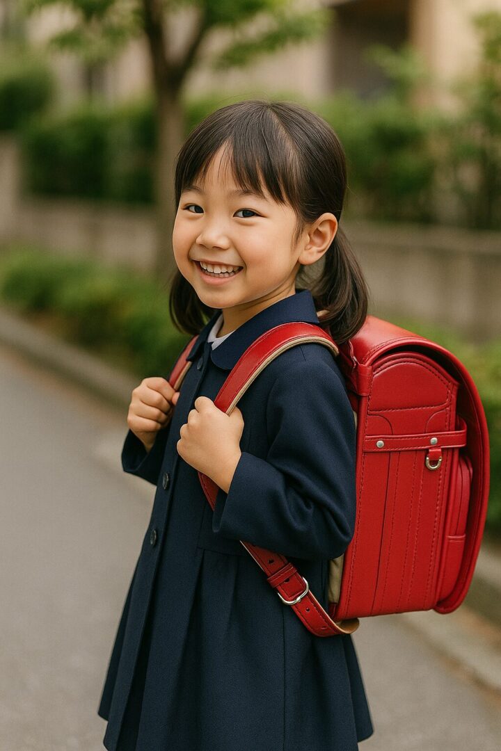 Da era Meiji &agrave;s salas de aula modernas, uma mochila que acompanha o crescimento. Foto: imagem ilustrativa criada por IA
