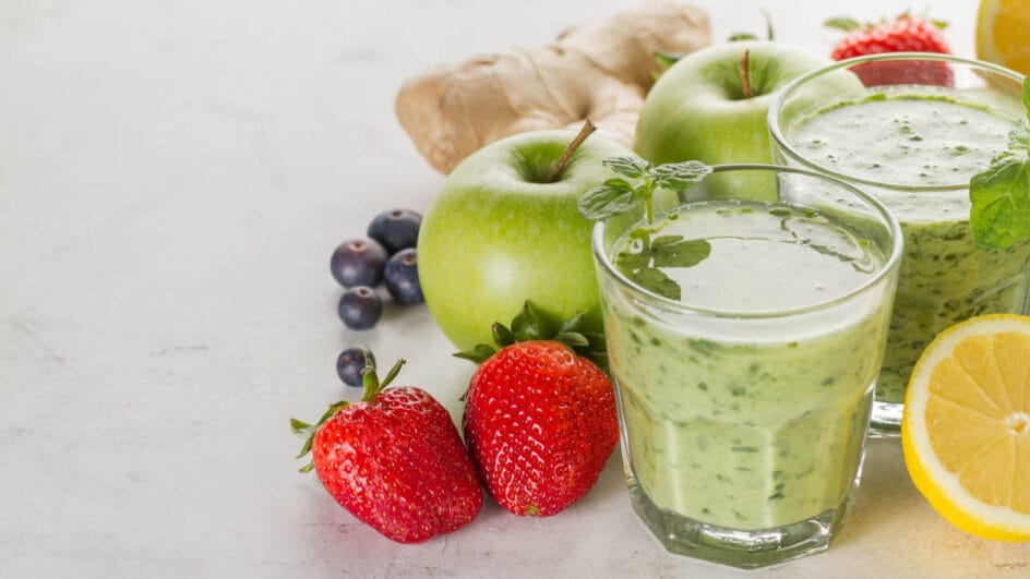 Sucos verdes são opções simples para manter o intestino saudávei; veja receitas. Foto: Freepik