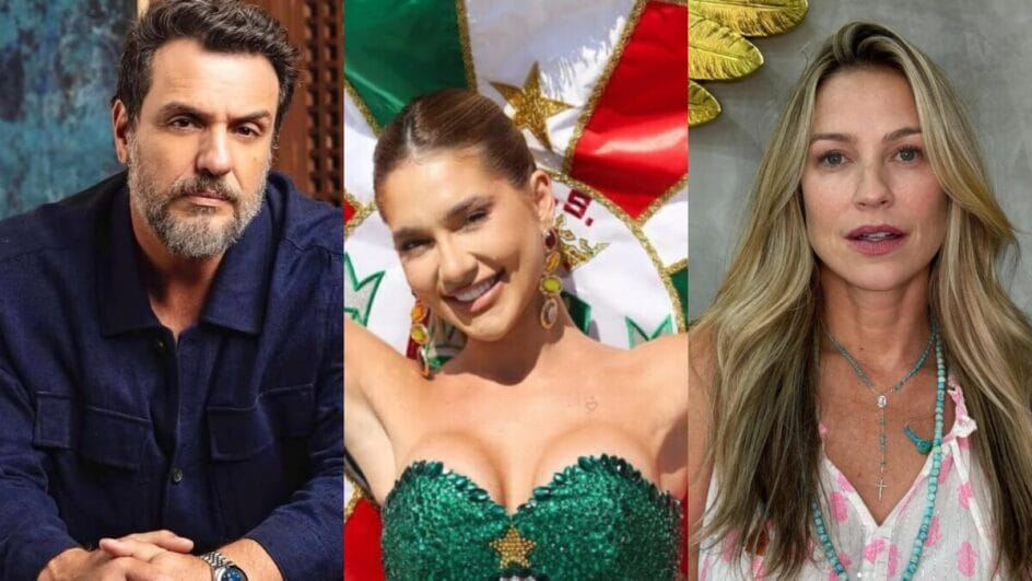 Virgínia foi anunciada como nova rainha de bateria da Grande (Fotos: Redes sociais, Reprodução)