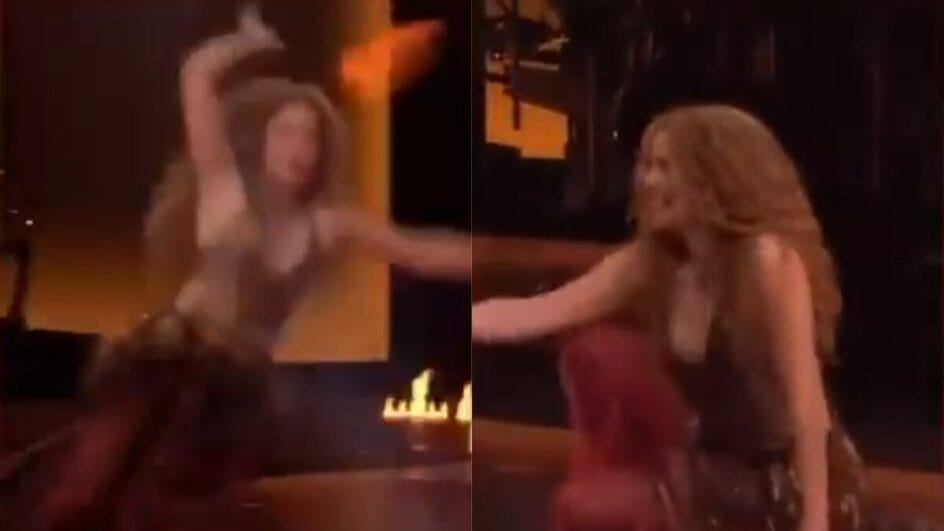 Shakira publicou vídeo nas redes sociais (Foto: Reprodução)