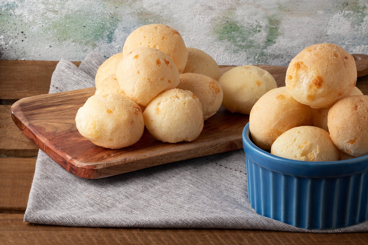 Pão de "queijo" (Imagem: RoYam | Shutterstock)
