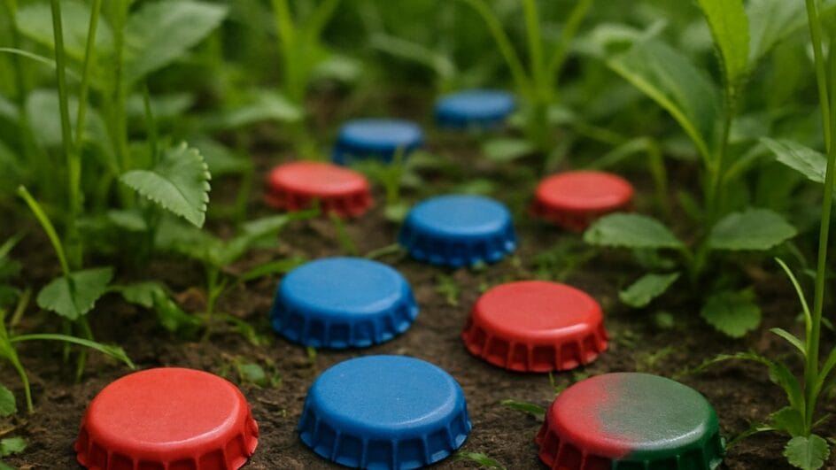 A reultilização de tampinhas é benéfica ao meio ambiente- imagem ilustrativa gerada por IA