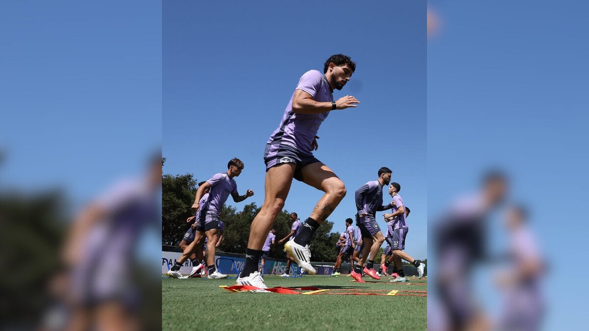 Treino do Alvinegro no Westmont College