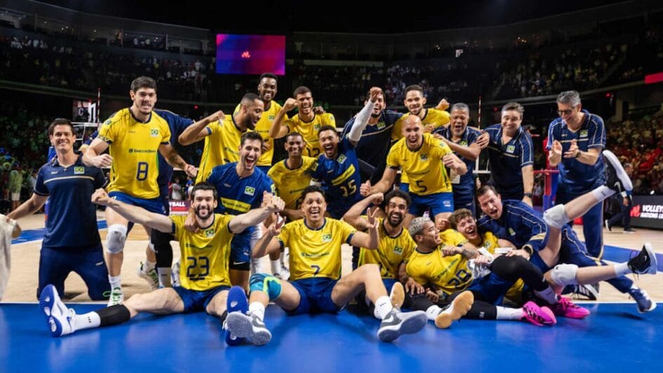 Brasil 3 x 1 Polônia na segunda semana da VNL masculina 2025