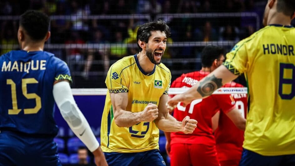 Brasil contra Irã na primeira semana da VNL masculina 2025
