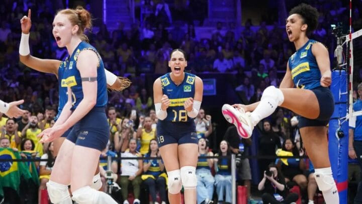 Brasil enfrenta a Bélgica pela estreia da segunda semana da VNL feminina 2025