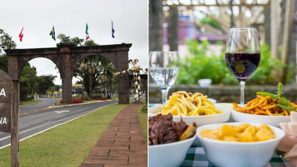 Gastronomia italiana Nova Veneza