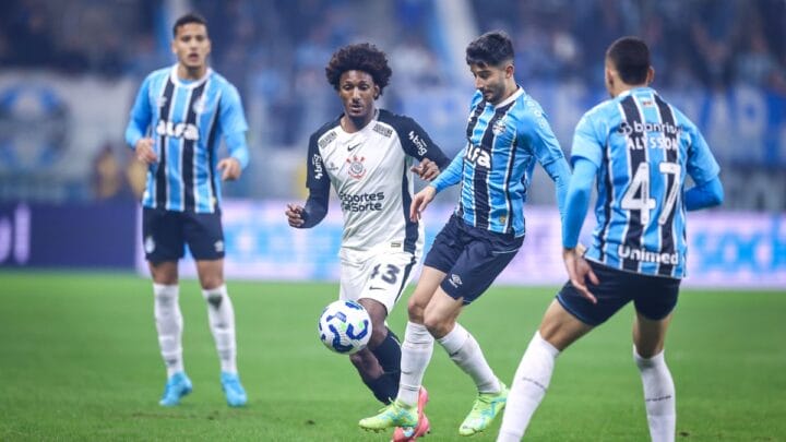 Grêmio e Corinthians ficaram no empate pelo Campeonato Brasileiro (Foto: Lucas Uebel, Grêmio)