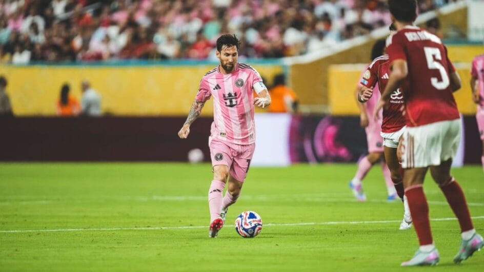 Messi teve poucas oportunidades para marcar na estreia (Foto: Inter Miami CF, X, Reprodução)