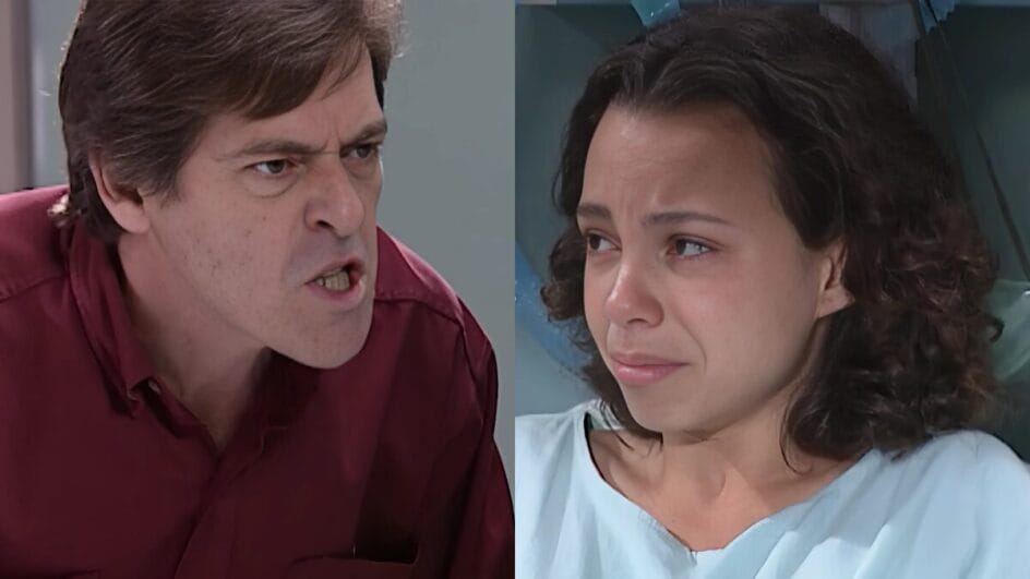 Daniel manda Joyce se acalmar em História de Amor
