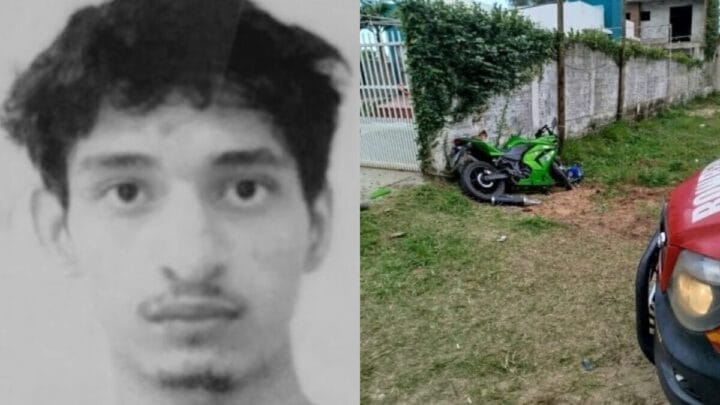 Estudante de enfermagem morto acidente moto Passo de Torres