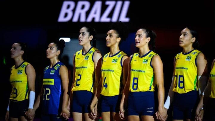 Equipe feminina do Brasil pela segunda semana da VNL 2025