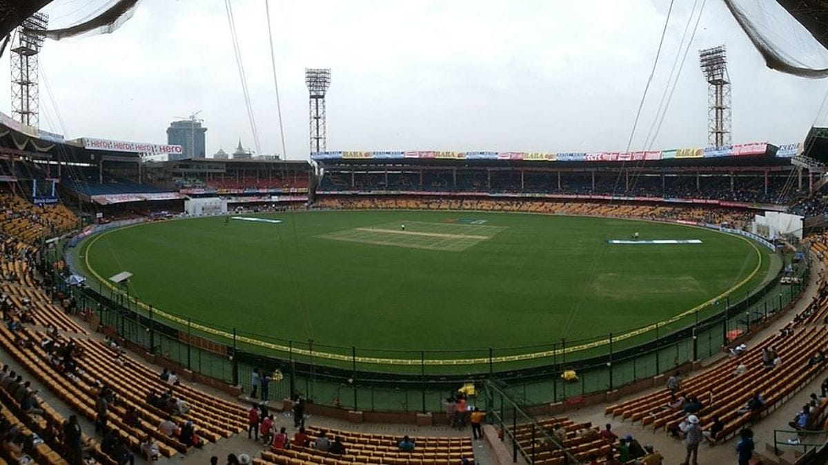 Estádio na Índia