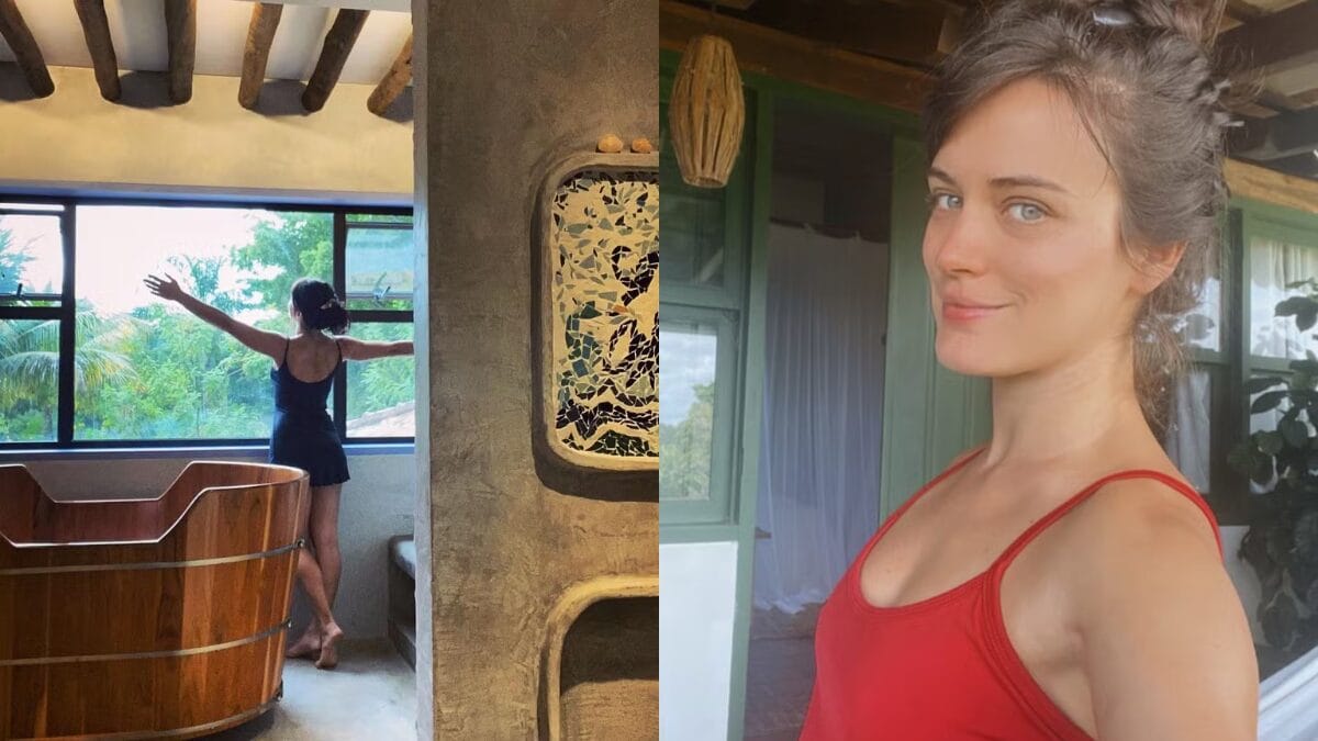 Fotos da casa sítio onde moram Sérgio Guizé e Bianca Bin de Êta Mundo Melhor