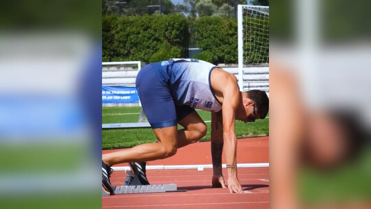 Guilherme Orenhas competindo em Lisboa