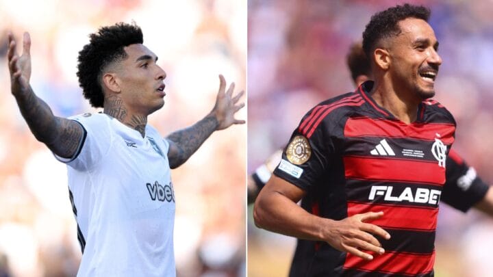Botafogo e Flamengo venceram equipes da Europa na Copa do Mundo de Clubes (Foto: Vitor Silva, Botafogo e Gilvan de Souza, Flamengo)
