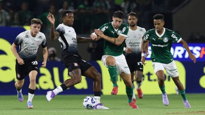 Corinthians e Palmeiras se enfrentam pelas oitavas da Copa do Brasil 2025 - (Foto: Cesar Greco, Palmeiras)