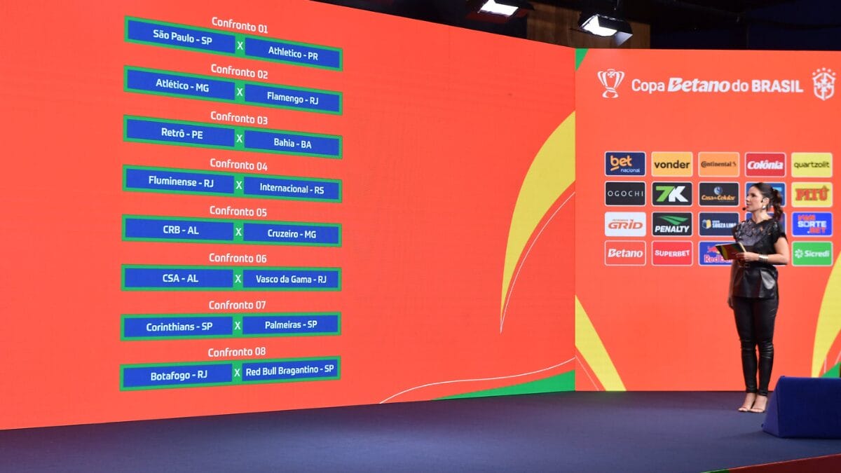 Sorteio das oitavas da Copa do Brasil teve clássico paulista - (Foto: Staff Images, CBF)