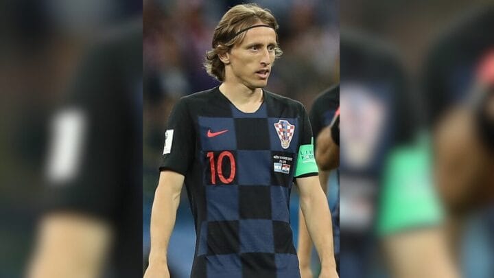 Modric com a camisa da seleção croata - (Foto: Кирилл Венедиктов, Wikimedia Commons)