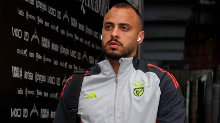 Arthur Cabral, atacante do Benfica que está na mira do Botafogo (Foto: Redes Sociais, Benfica)