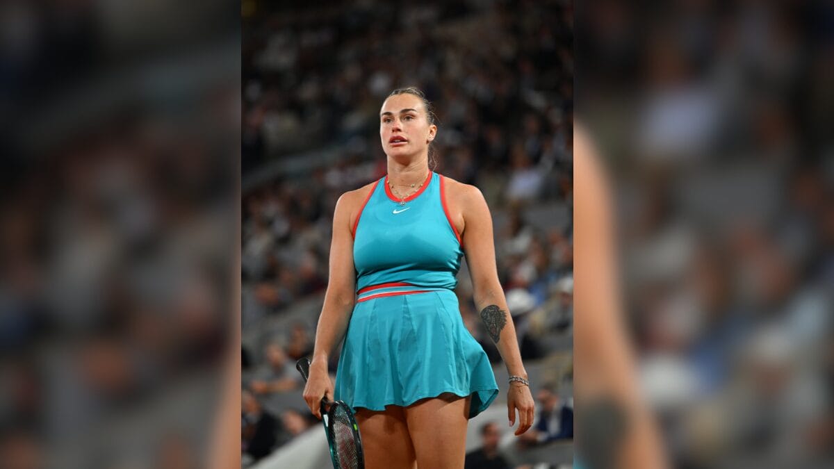 Sabalenka na semifinal de Roland Garros contra Swiatek - (Foto: Divulgação, Roland Garros)