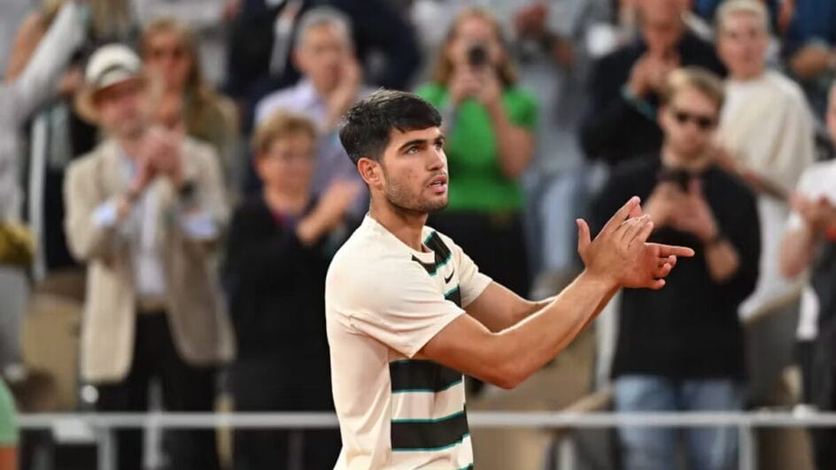 Alcaraz passa de Musseti na semifinal de Roland Garros - (Foto: Corinne Dubreuil, FFT)