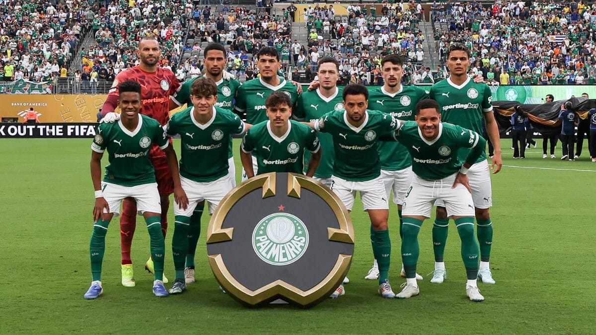Equipes terminaram empatadas em estreia na Copa do Mundo de Clubes (Foto: Cesar Greco, Palmeiras)