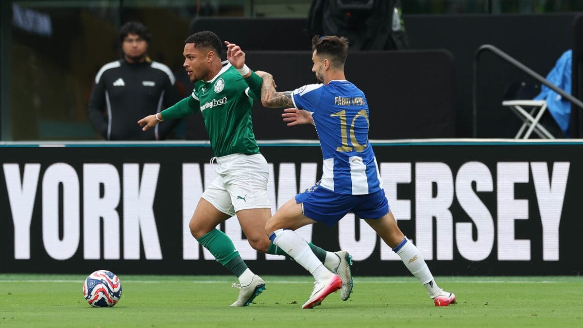 Equipes terminaram empatadas em estreia na Copa do Mundo de Clubes (Foto: Cesar Greco, Palmeiras)