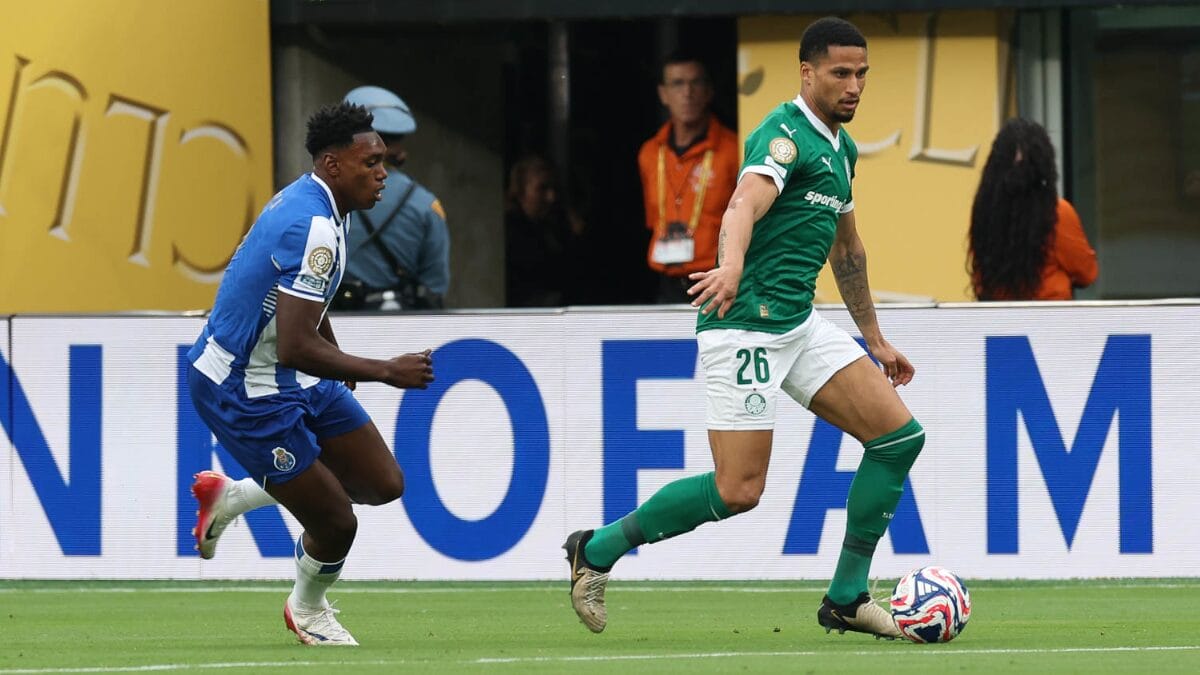Equipes terminaram empatadas em estreia na Copa do Mundo de Clubes (Foto: Cesar Greco, Palmeiras)