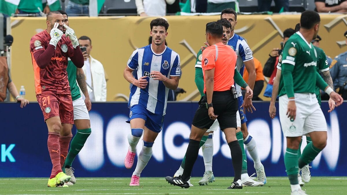 Equipes terminaram empatadas em estreia na Copa do Mundo de Clubes (Foto: Cesar Greco, Palmeiras)