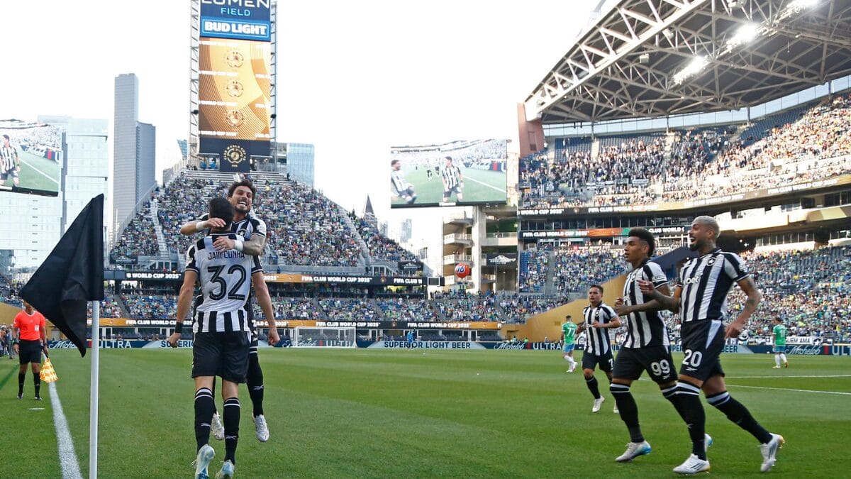 Botafogo 2 x 1 Seattle Sounders (Foto: Vitor Silva, Botafogo)