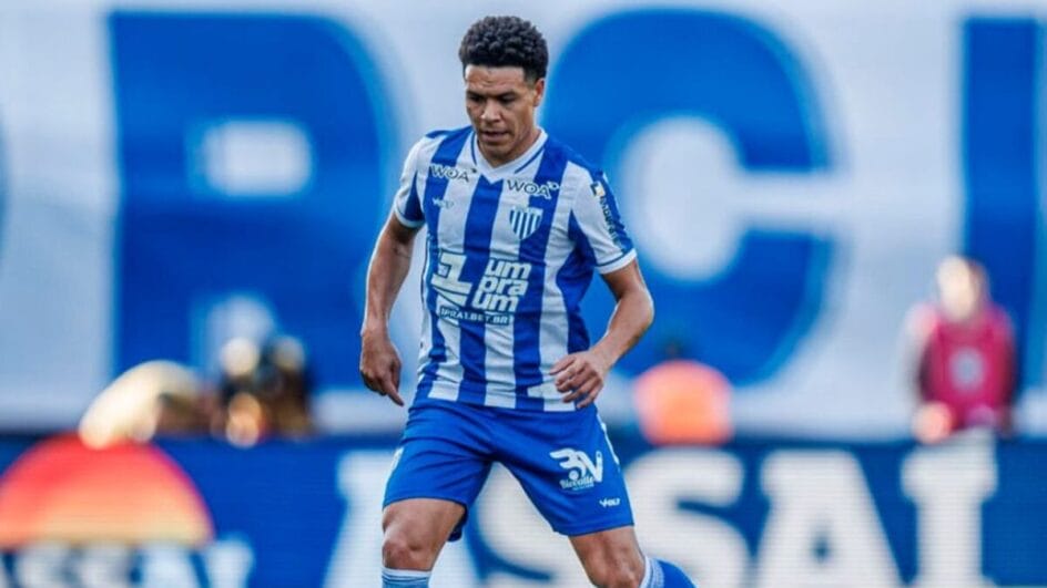Marquinhos Gabriel, autor de gol do Avaí contra o Athletico-PR