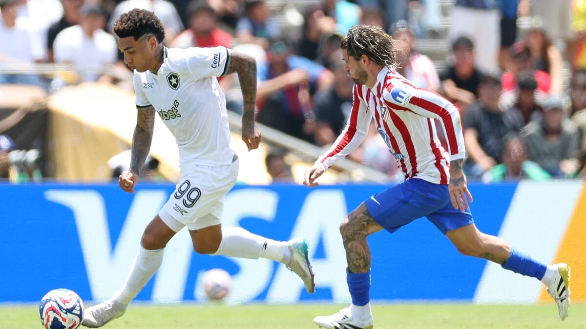 Atlético de Madrid 1 x 0 Botafogo pela Copa do Mundo de Clubes (Foto: Vitor Silva, Botafogo)