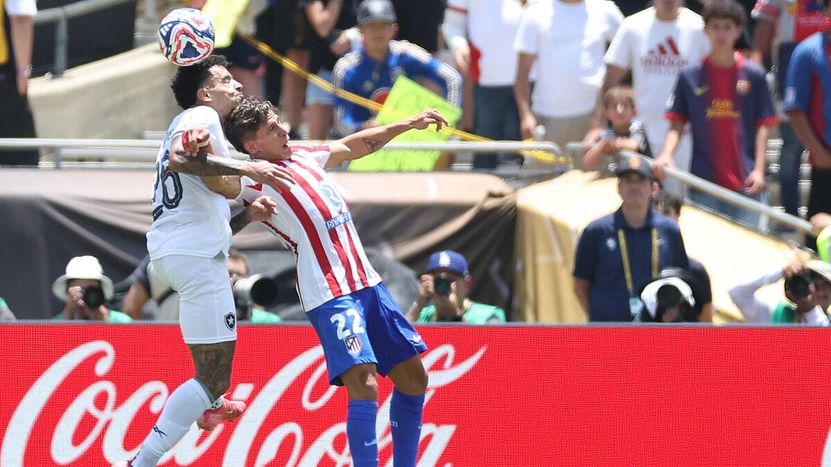 Atlético de Madrid 1 x 0 Botafogo pela Copa do Mundo de Clubes (Foto: Vitor Silva, Botafogo)