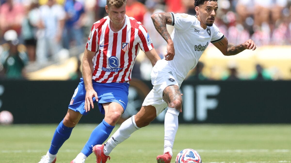 Atlético de Madrid 1 x 0 Botafogo pela Copa do Mundo de Clubes (Foto: Vitor Silva, Botafogo)