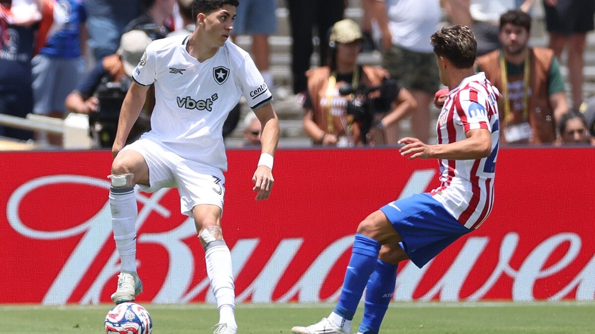 Atlético de Madrid 1 x 0 Botafogo pela Copa do Mundo de Clubes (Foto: Vitor Silva, Botafogo)