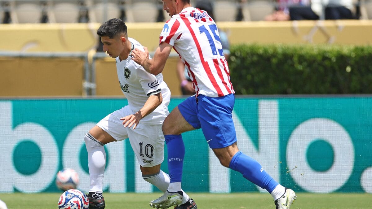Atlético de Madrid 1 x 0 Botafogo pela Copa do Mundo de Clubes (Foto: Vitor Silva, Botafogo)