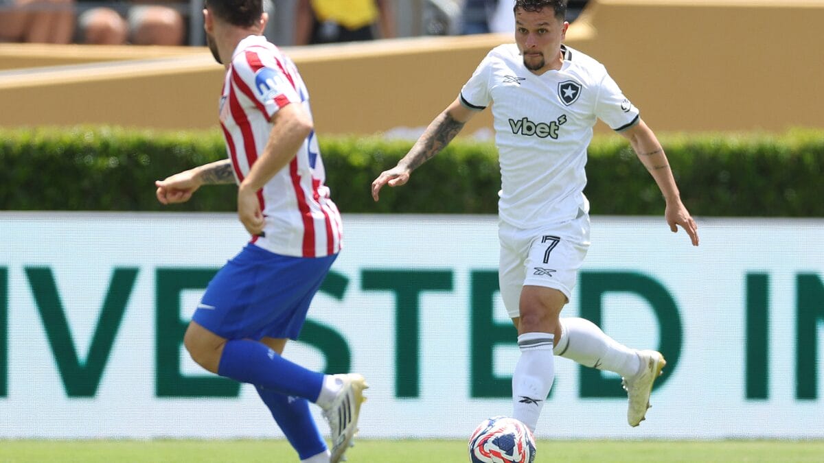 Atlético de Madrid 1 x 0 Botafogo pela Copa do Mundo de Clubes (Foto: Vitor Silva, Botafogo)