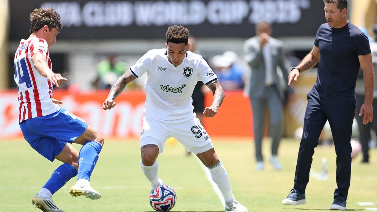 Atlético de Madrid 1 x 0 Botafogo pela Copa do Mundo de Clubes (Foto: Vitor Silva, Botafogo)